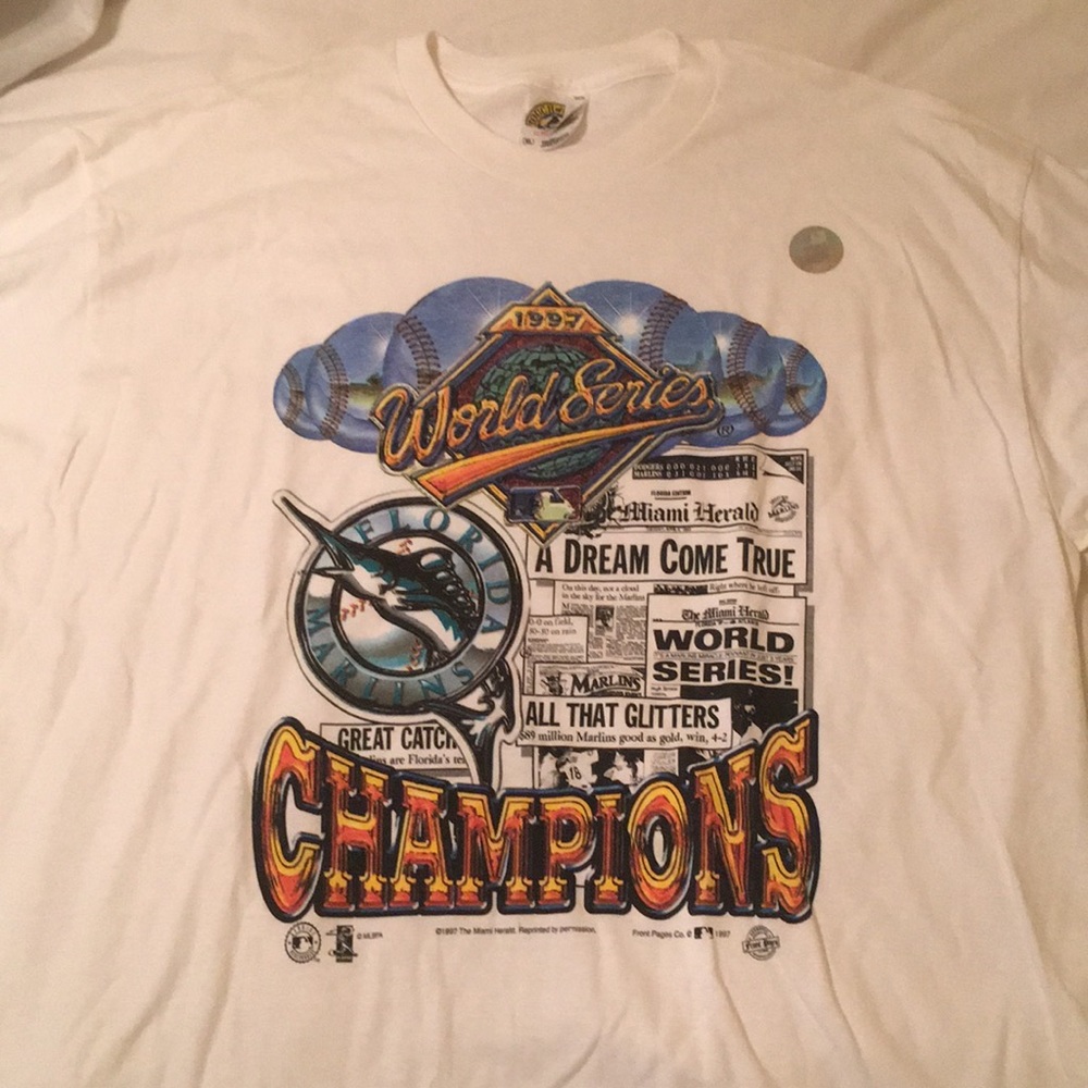 Brand new Florida Marlins 1997 World Series